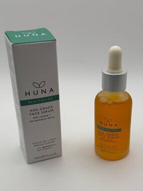 30ml Revitalize Age-Grace Face Serum - 100% Natural Lightweight Moisture | HUNA